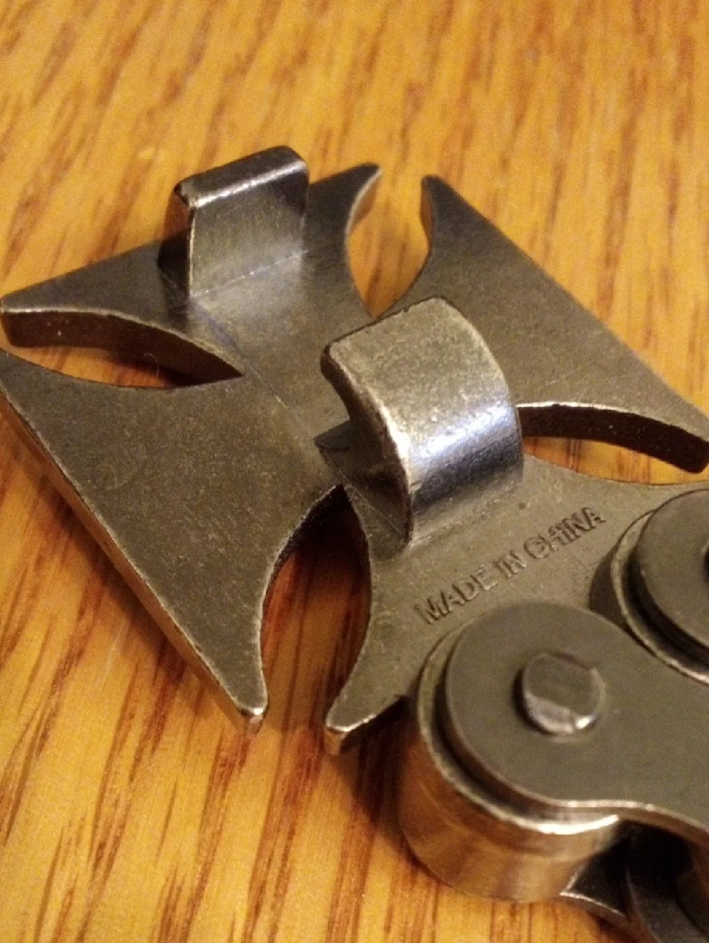 Men's Choppers Industrial Chain in Gunmetal Black
